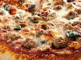 Oriental Sausage Oriental Pizza