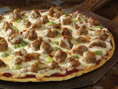 Minced Meat Oriental Pizza