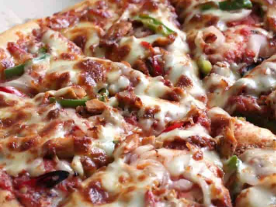 Oriental Sausage Oriental Pizza