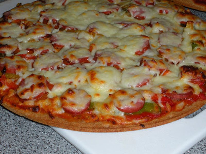 Sausage Oriental Pizza