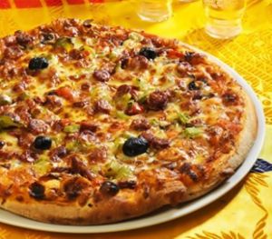 Sausage Oriental Pizza