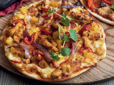 Chicken Fajita Oriental Pizza