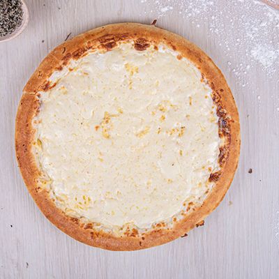 Kiri Cheese Oriental Pizza