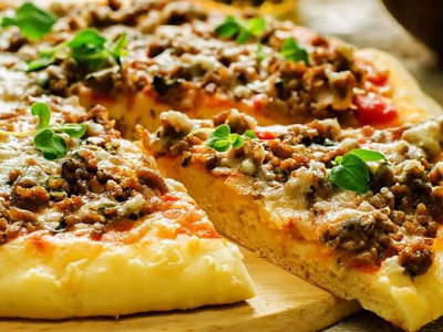 Meat Oriental Pizza