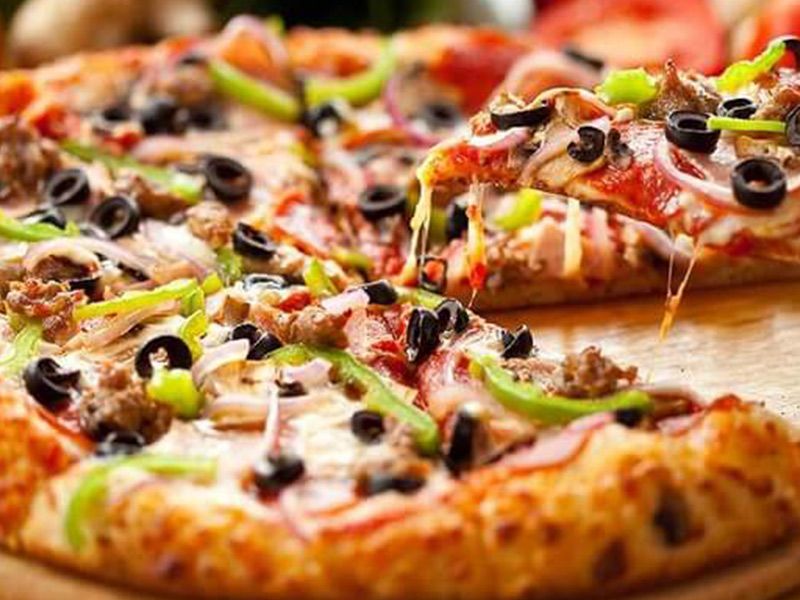 Meat Oriental Pizza