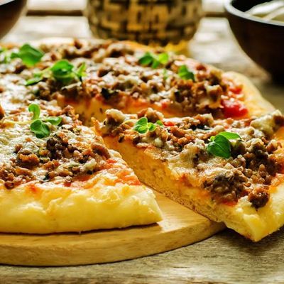 Meat Oriental Pizza