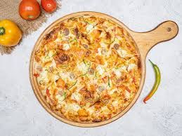 Oriental Pizza with Minced Meat