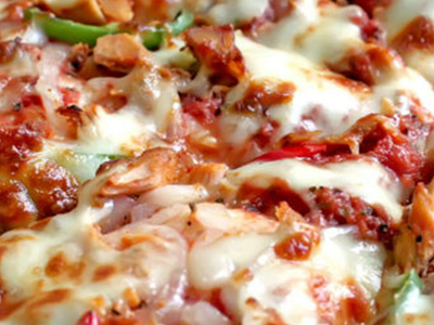 Oriental Meat Pizza (Old Ali's)