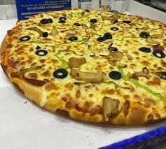 Mushroom Oriental Pizza