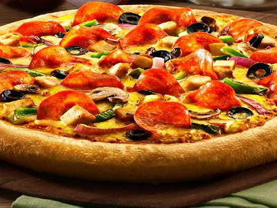 Bakar Mix Meat Oriental Pizza