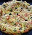 Mix Cheese Oriental Pizza
