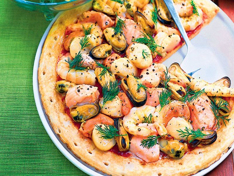 Shrimp Pizza