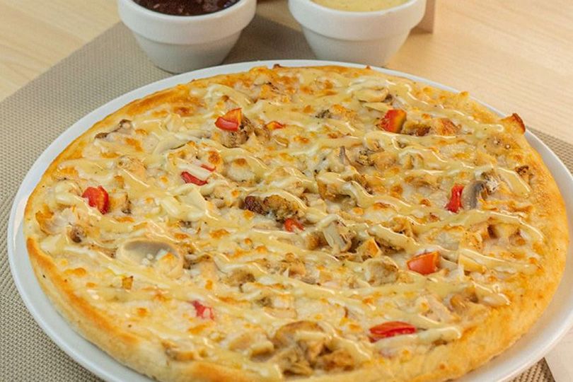 Shrimp Ranch Pizza