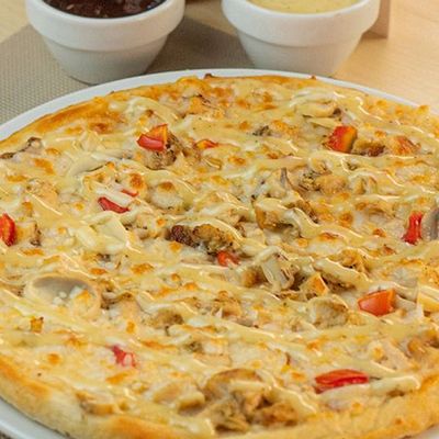 Ranch Shrimp Pizza