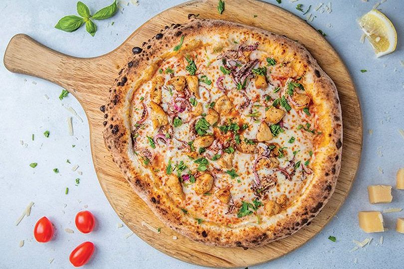 Shish Tawook Pizza