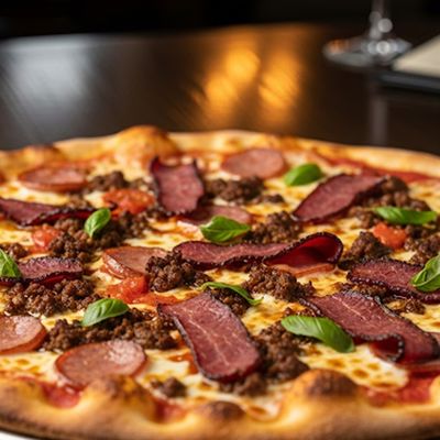 Aam Shakshak Pizza Oriental