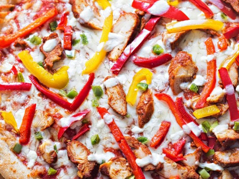 Chicken Fajita Pizza