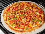 Chicken fajita pizza