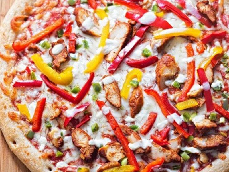 Meat Fajita Pizza