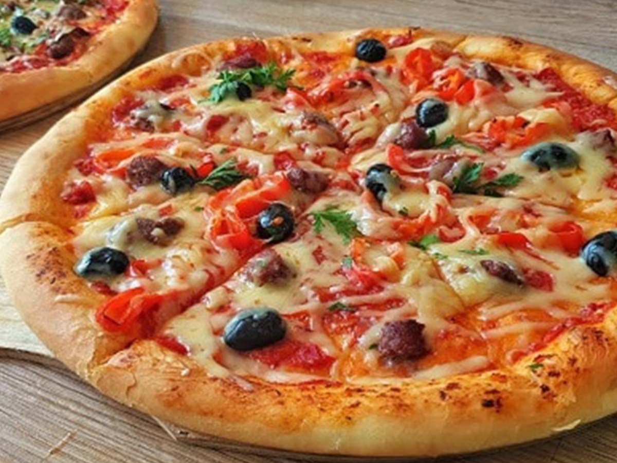 Italian chicken pizza