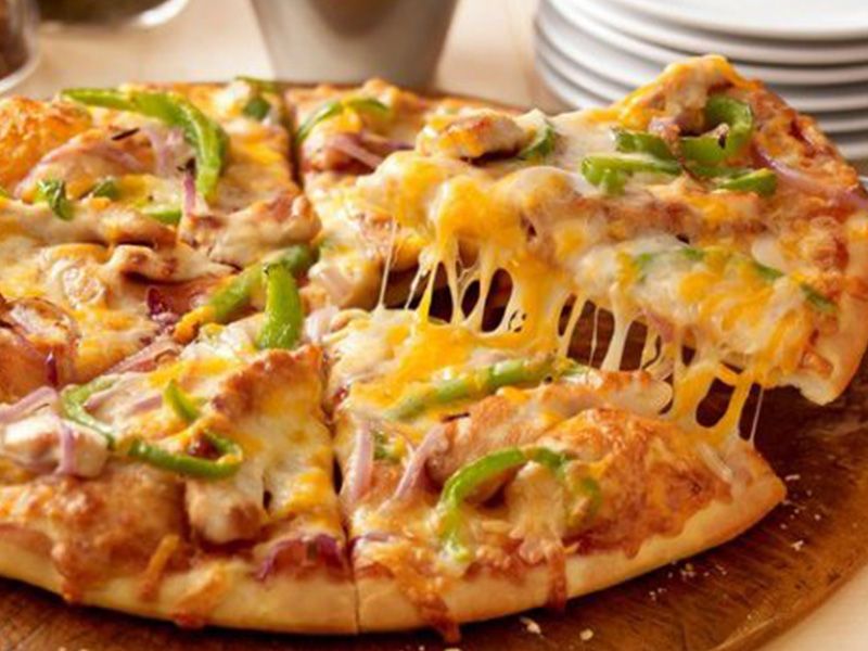 Chicken pizza