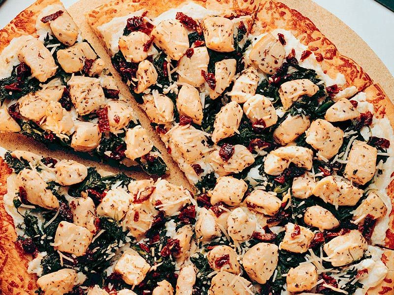 Italian Chicken Pizza