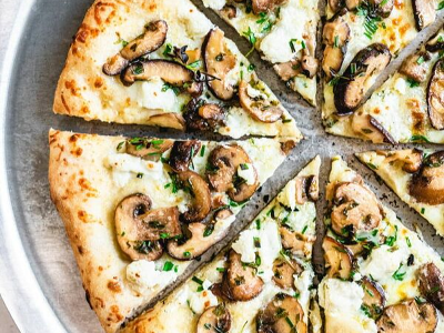 Mushroom Italian Pizza