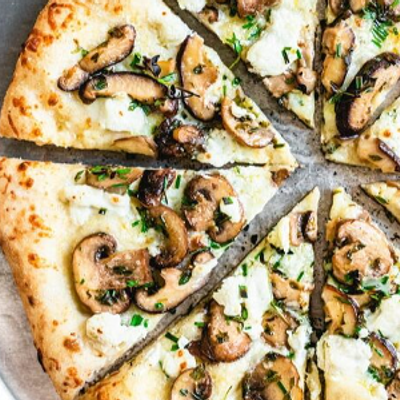 Mushroom Italian Pizza
