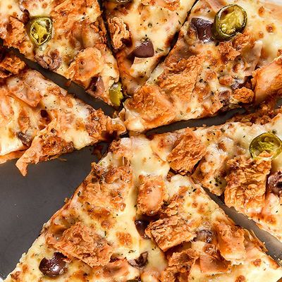 Crunchy Chicken Pizza