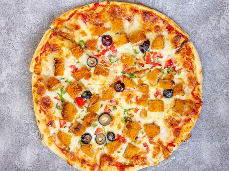 Crispy Oriental Pizza