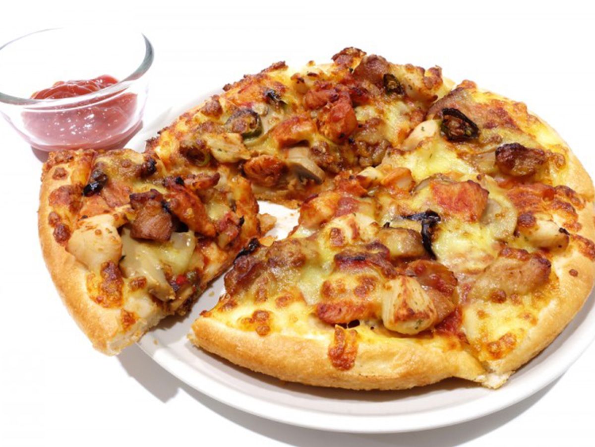 Crispy pizza