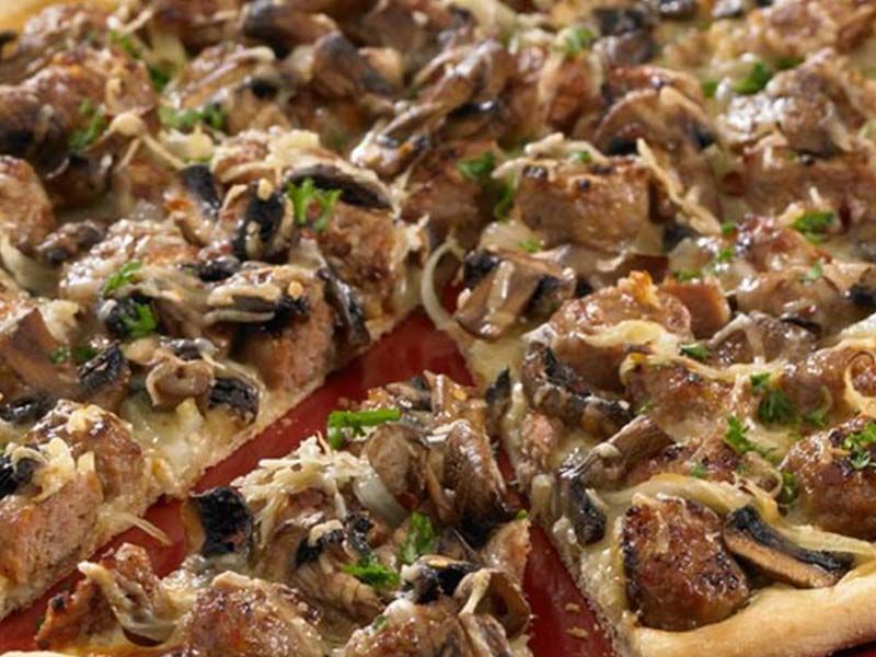 kofta pizza