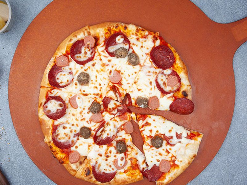 Cold Cut With Special Dough Sauce Pizza