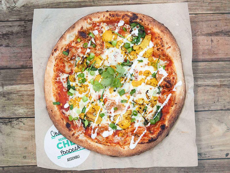 Kiri Cheese Medium Pizza