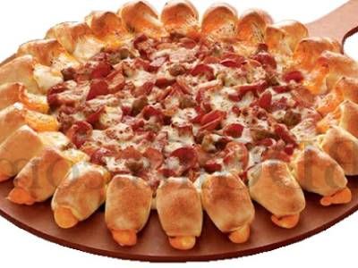 Cheesy Bites Spicy Chicken Pizza