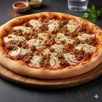 Meat Oriental Pizza