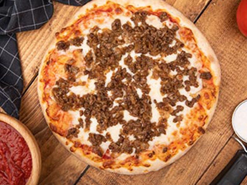 Large Minced Meat Pizza