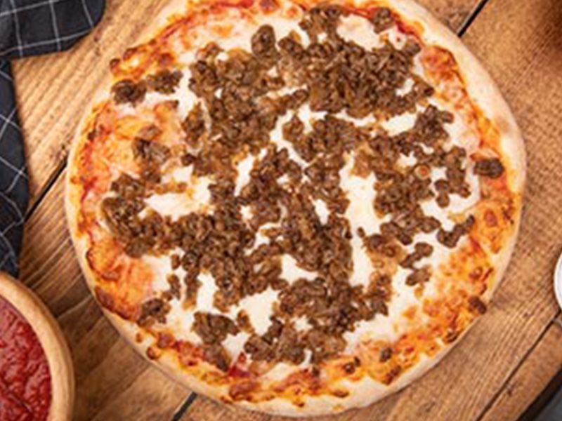 Large Minced Meat Pizza