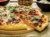 Minced meat pizza