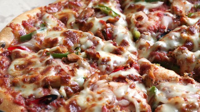 Minced Meat Pizza