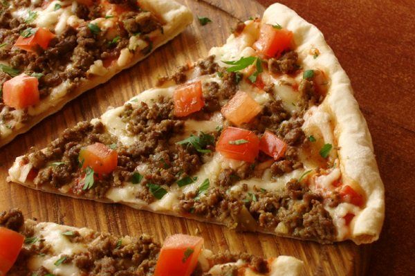 Minced Meat Pizza