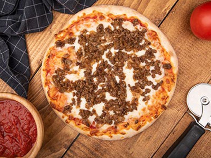 Minced Meat Pizza