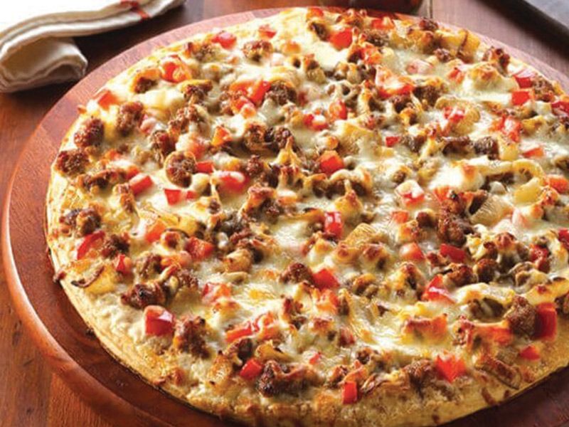 Minced Meat Pizza