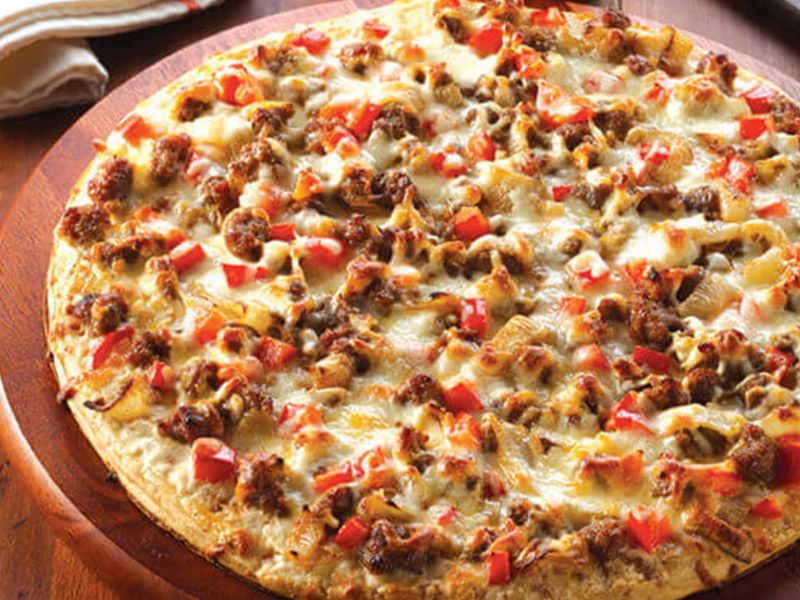 Minced Meat Pizza
