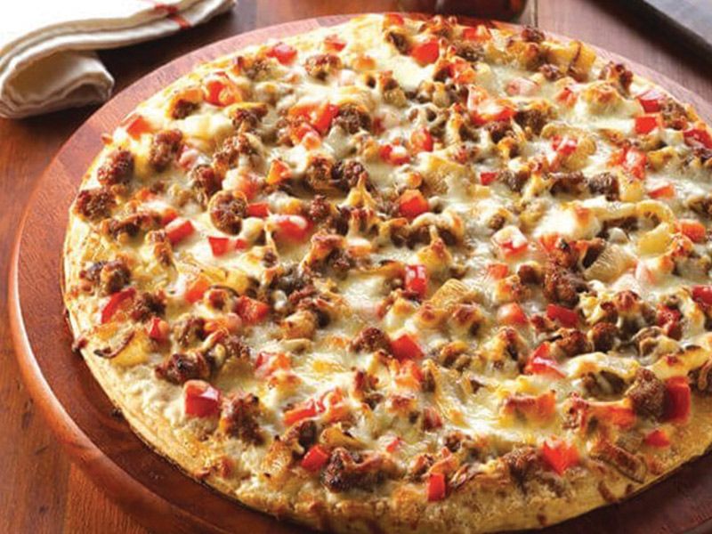 Small Minced Meat Pizza