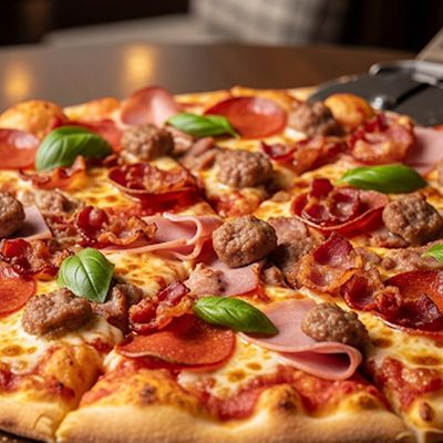 Meat Pizza Italian