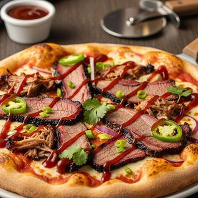 Smoked Meats Pizza Italian
