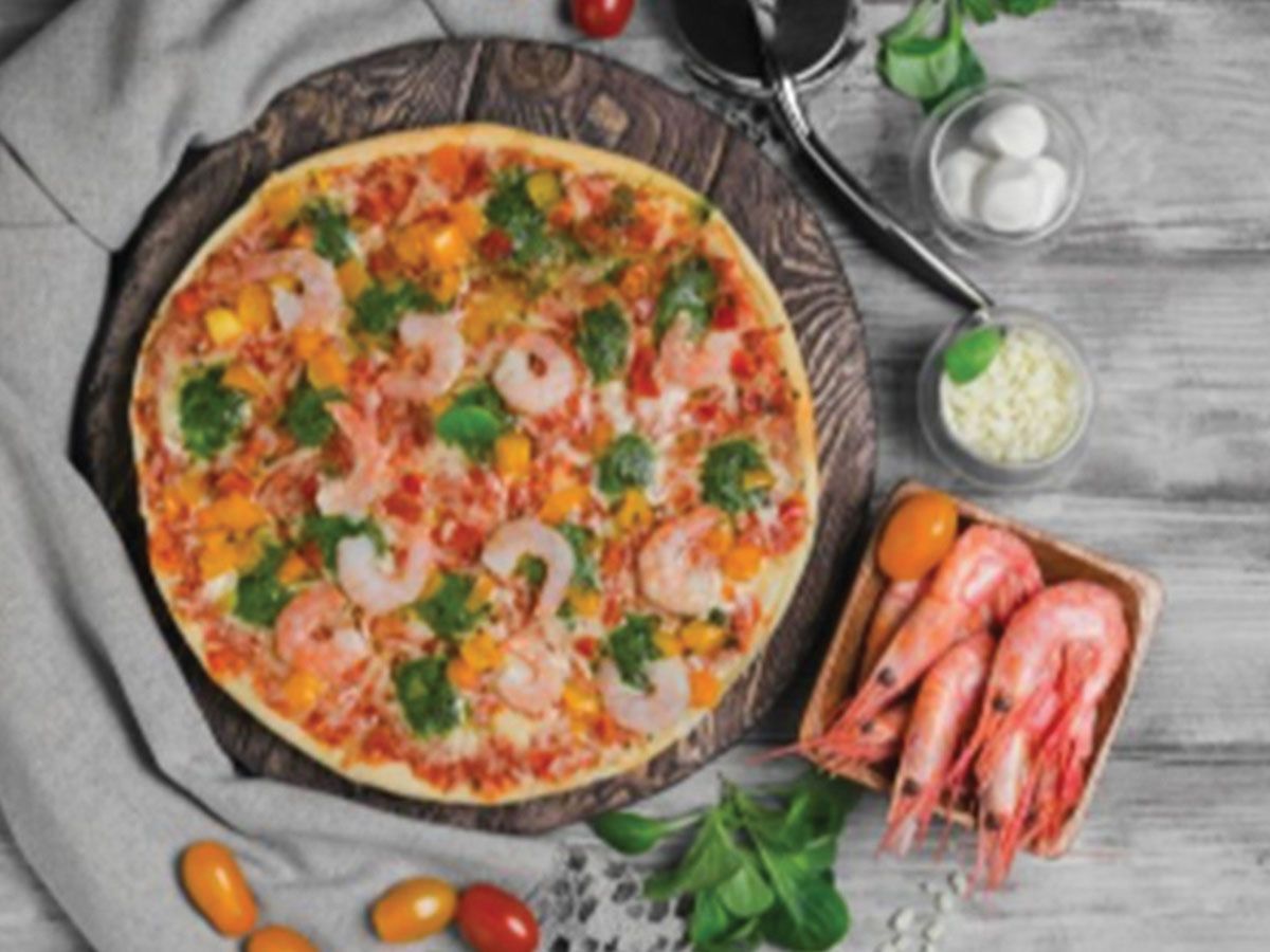 sea food pizza