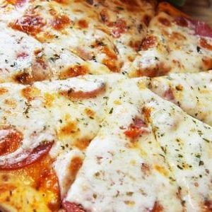 Kiri Cheese Oriental Pizza