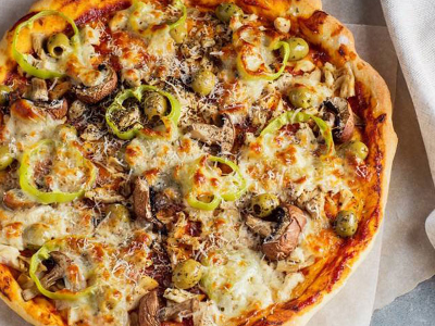 Mushroom Pizza